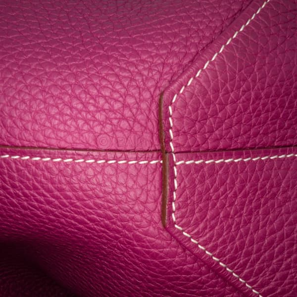 Pre-owned Hermès Clemence Double Sens 36 Brown