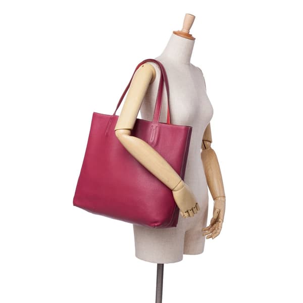 Pre-owned Hermès Clemence Double Sens 36 Pink