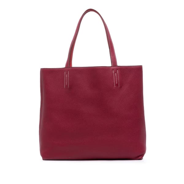 Pre-owned Hermès Clemence Double Sens 36 Pink