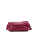 Miniatyrbild 3 av 10: Pre-owned Ferragamo Leather Gancini Tote Red