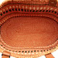 Miniatyrbilde 4 av 10: Pre-owned LOEWE Paulas Ibiza Sisal Basket Tote Orange