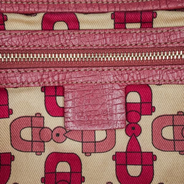 Pre-owned Gucci GG Canvas Web Jolicoeur Tote Brown