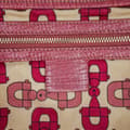 Miniatyrbild 5 av 10: Pre-owned Gucci GG Canvas Web Jolicoeur Tote Brown