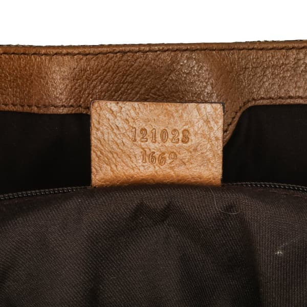 Pre-owned Gucci GG Canvas Eclipse Tote Bag Brown