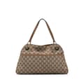 Pikkukuva 1 / 10: Pre-owned Gucci GG Canvas Eclipse Tote Bag Brown