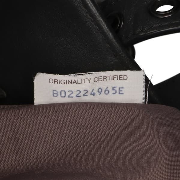 Pre-owned Bottega Veneta Nappa Intrecciato Tote Black