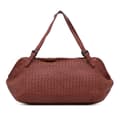 Pikkukuva 1 / 10: Pre-owned Bottega Veneta Nappa Intrecciato Tote Red