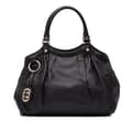 Pikkukuva 1 / 10: Pre-owned Gucci Medium Calfskin Sukey Tote Black
