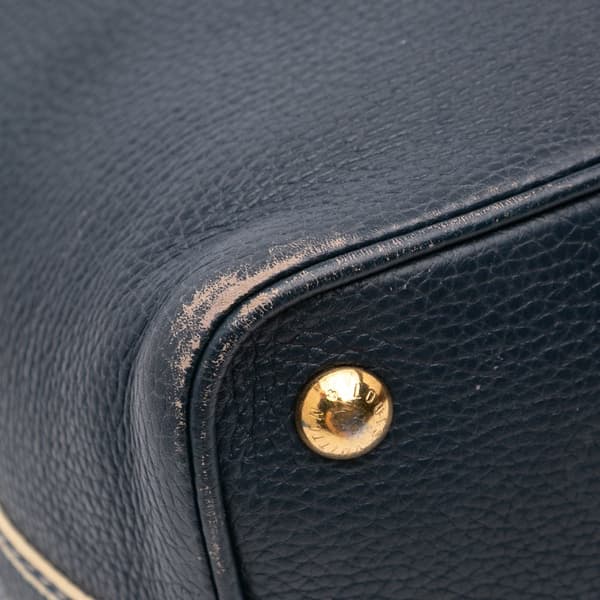 Pre-owned Louis Vuitton Tobago Trunks and Bags Shoe Bag Blue