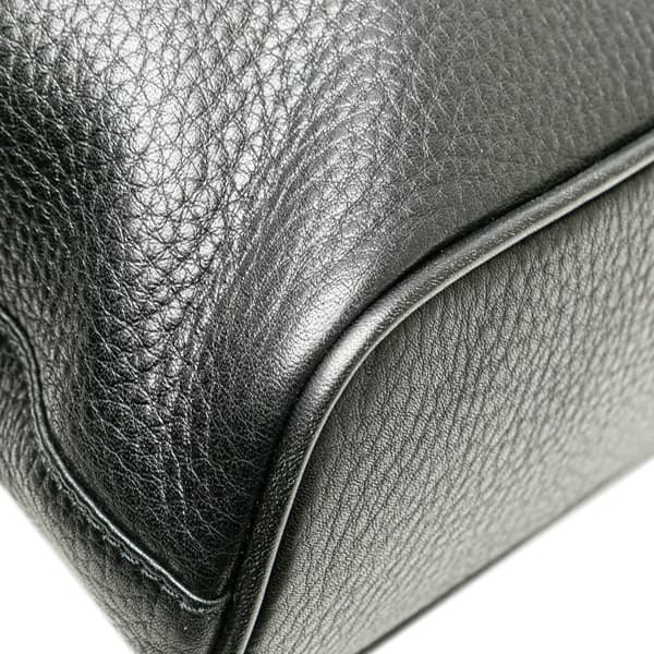 Pre-owned Burberry Leather Tote Black