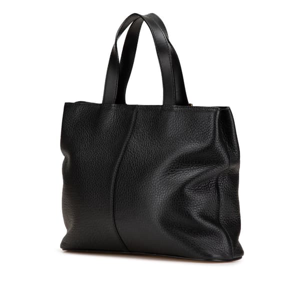 Pre-owned Burberry Leather Tote Black