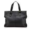 Miniatyrbild 1 av 10: Pre-owned Burberry Leather Tote Black