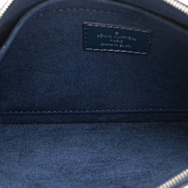 Pre-owned Louis Vuitton Epi Neverfull MM Blue