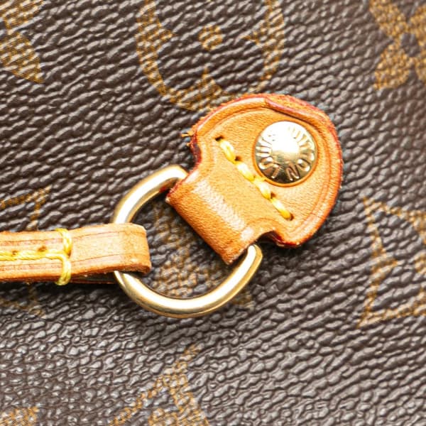 Pre-owned Louis Vuitton Monogram Neverfull MM Brown