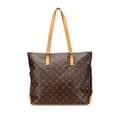 Miniatyrbillede 1 af 8: Pre-owned Louis Vuitton Monogram Cabas Mezzo Brown