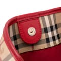 Miniatyrbilde 8 av 10: Pre-owned Burberry Haymarket Check Coated Canvas Canterbury Tote Brown