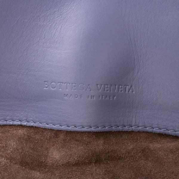 Pre-owned Bottega Veneta Medium Nappa Intrecciato Roma Tote Blue