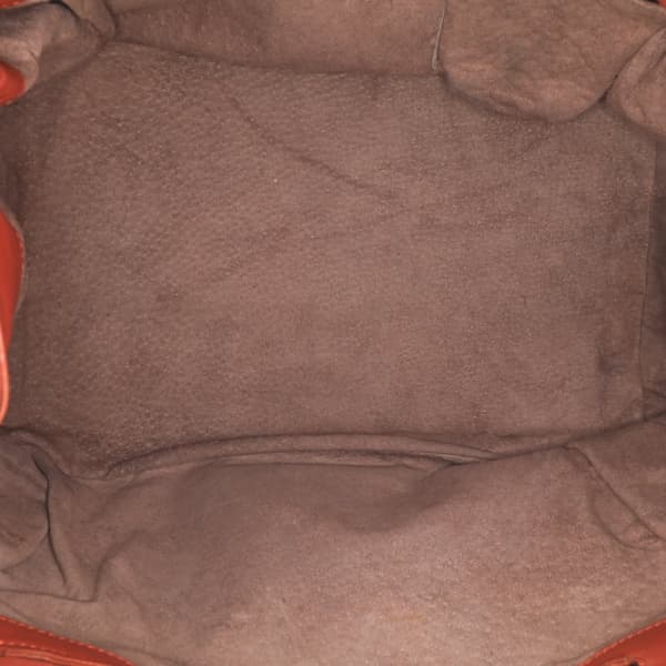 Pre-owned Bottega Veneta Nappa Intrecciato Parachute Tote Red