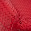 Pikkukuva 8 / 10: Pre-owned Bottega Veneta Nappa Intrecciato Belt Strap Tote Red