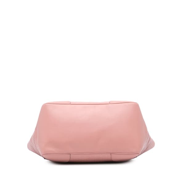 Pre-owned Gucci Microguccissima Bree Tote Pink