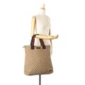 Pikkukuva 9 / 9: Pre-owned Gucci GG Canvas Web Tote Brown