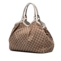 Pikkukuva 2 / 10: Pre-owned Gucci Large GG Canvas Sukey Tote Brown