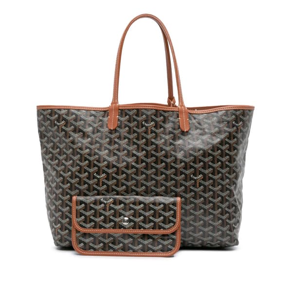 Pre-owned Goyard Goyardine Saint Louis PM Black