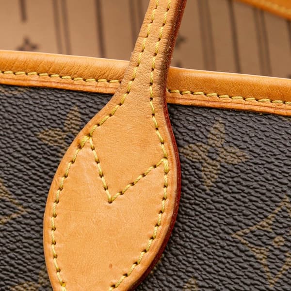 Pre-owned Louis Vuitton Monogram Neverfull GM Brown