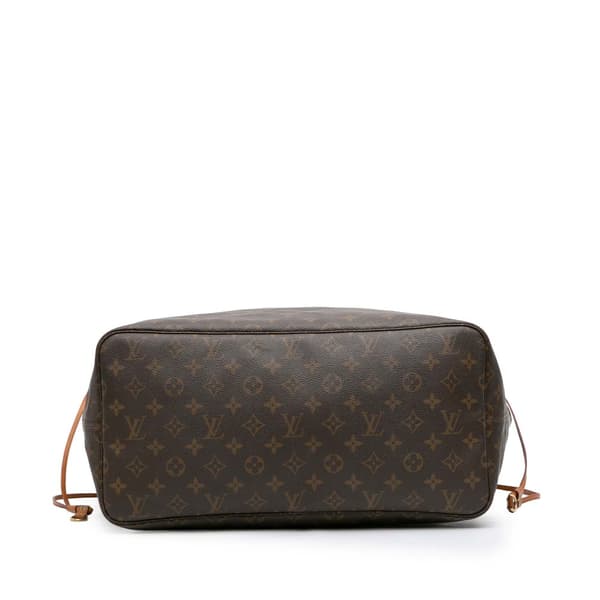Pre-owned Louis Vuitton Monogram Neverfull GM Brown