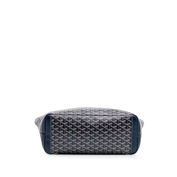 Pre-owned Goyard Goyardine Artois MM Blue