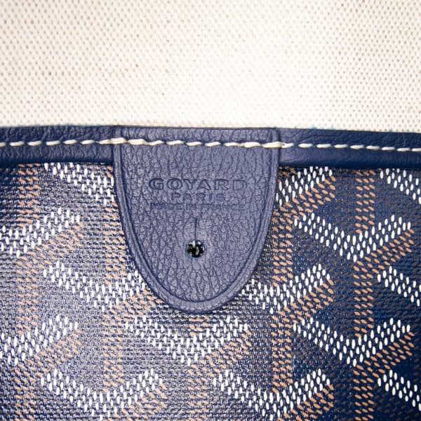 Pre-owned Goyard Goyardine Artois MM Blue