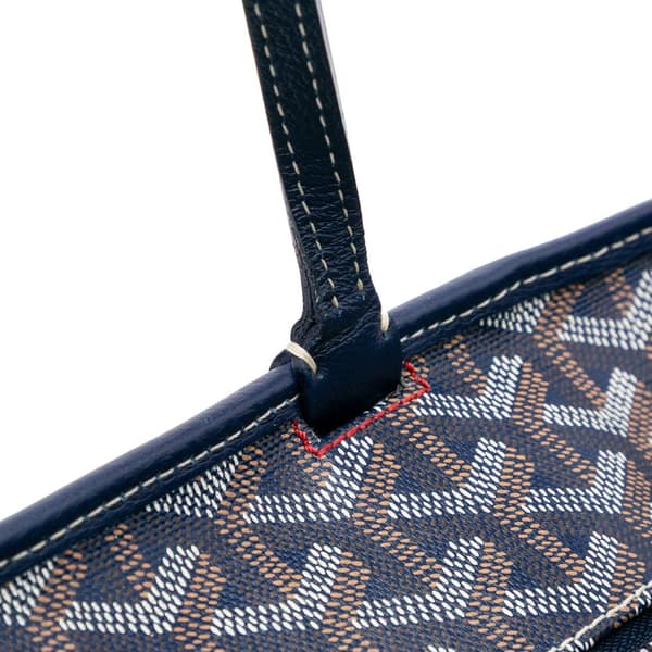Pre-owned Goyard Goyardine Artois MM Blue
