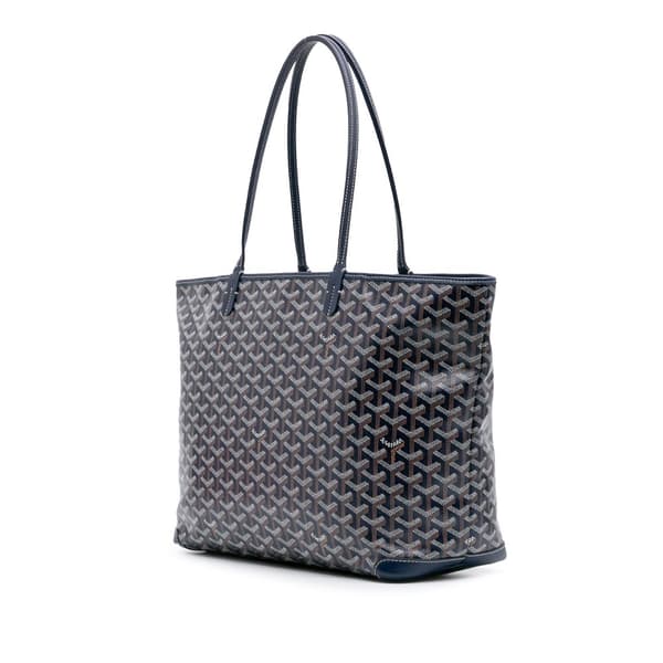 Pre-owned Goyard Goyardine Artois MM Blue