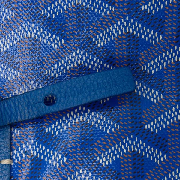 Pre-owned Goyard Goyardine Saint Louis PM Blue