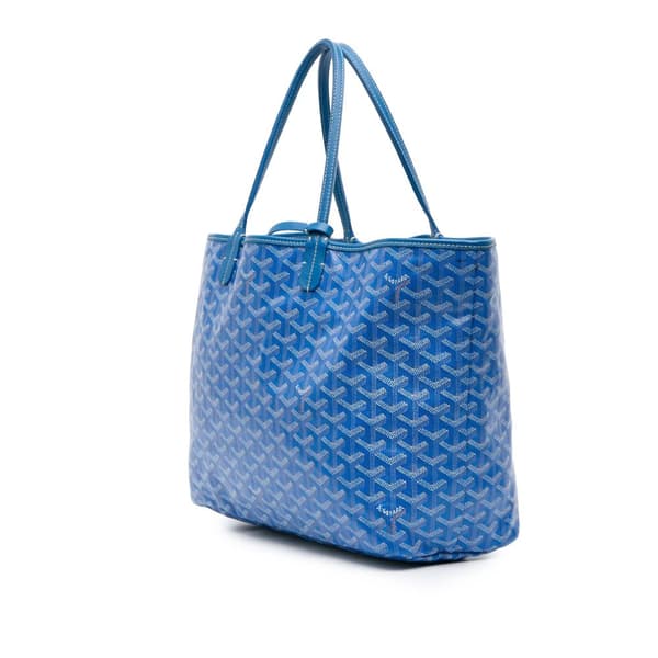Pre-owned Goyard Goyardine Saint Louis PM Blue