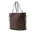 Miniatyrbild 2 av 10: Pre-owned Louis Vuitton Damier Ebene Neverfull MM Brown