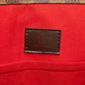 Miniatyrbild 5 av 10: Pre-owned Louis Vuitton Damier Ebene Sac Plat Brown