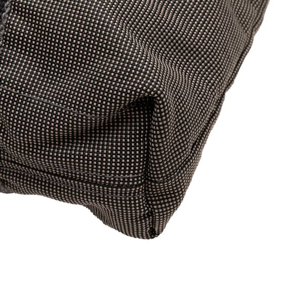 Pre-owned Hermès Canvas Herline Cabas Gray