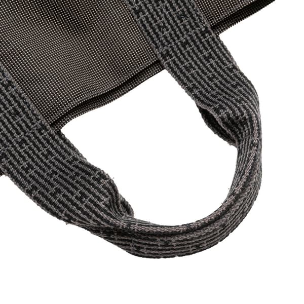 Pre-owned Hermès Canvas Herline Cabas Gray