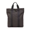 Miniatyrbillede 1 af 10: Pre-owned Hermès Canvas Herline Cabas Gray