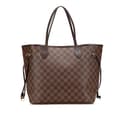 Pikkukuva 1 / 10: Pre-owned Louis Vuitton Damier Ebene Neverfull MM Brown