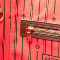 Miniatyrbilde 8 av 10: Pre-owned Louis Vuitton Damier Ebene Neverfull MM Brown