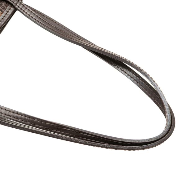Pre-owned Louis Vuitton Damier Ebene Neverfull MM Brown