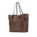 Miniatyrbilde 2 av 10: Pre-owned Louis Vuitton Damier Ebene Neverfull MM Brown