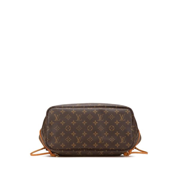 Pre-owned Louis Vuitton Monogram Neverfull MM Brown