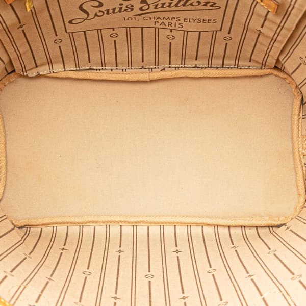 Pre-owned Louis Vuitton Monogram Neverfull MM Brown