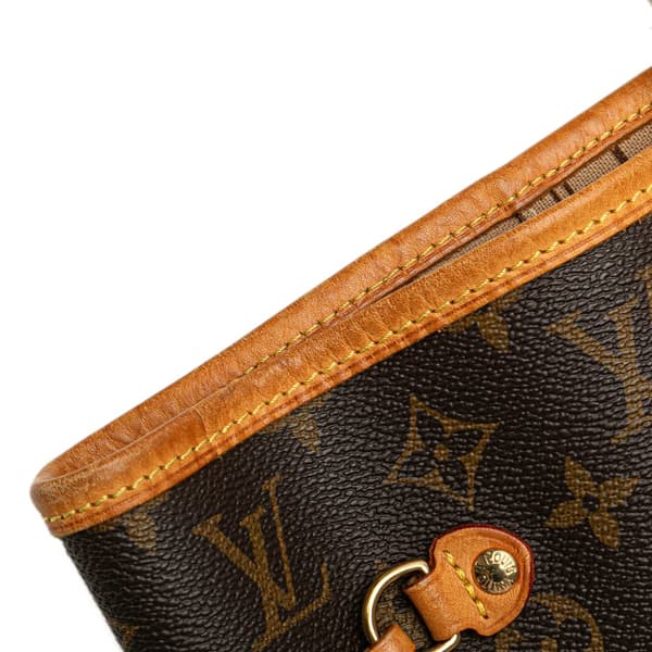 Pre-owned Louis Vuitton Monogram Neverfull MM Brown