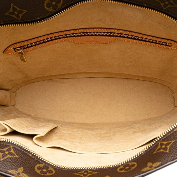 Pre-owned Louis Vuitton Monogram Babylone Brown