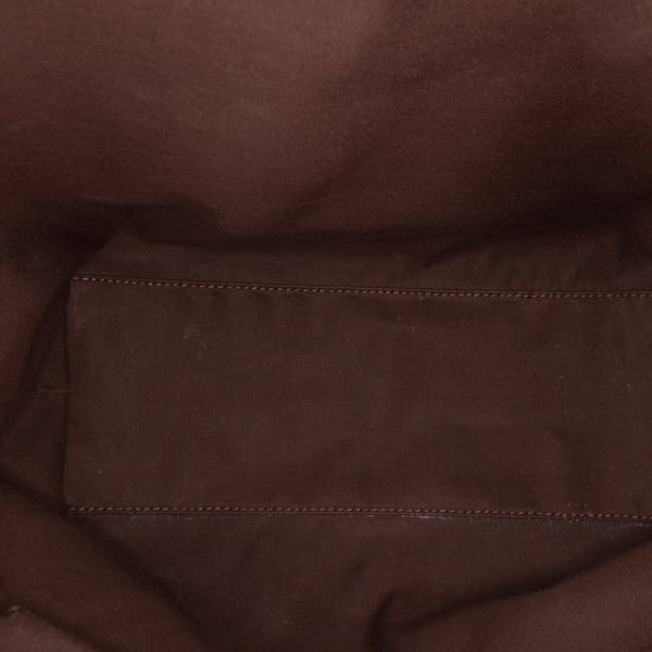 Pre-owned Gucci GG Supreme Tote Brown