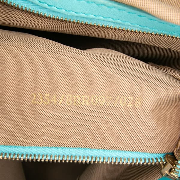 Pre-owned Fendi Leather Tote Blue